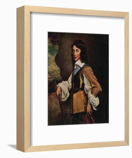 'Prinz Wilhelm II. V. Naffau=Oranien 1626-1650. - Gemälde von Hanemann', 1934-Unknown-Framed Giclee Print