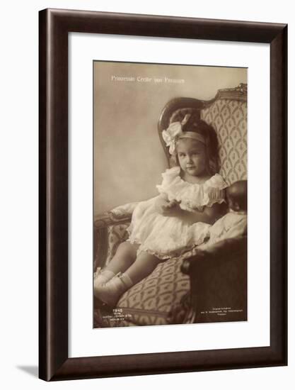Prinzessin Cecilie Von Preußen, Sessel, Liersch 7948-null-Framed Giclee Print