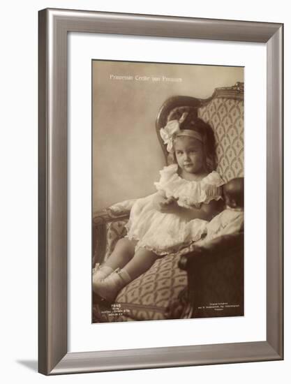 Prinzessin Cecilie Von Preußen, Sessel, Liersch 7948-null-Framed Giclee Print