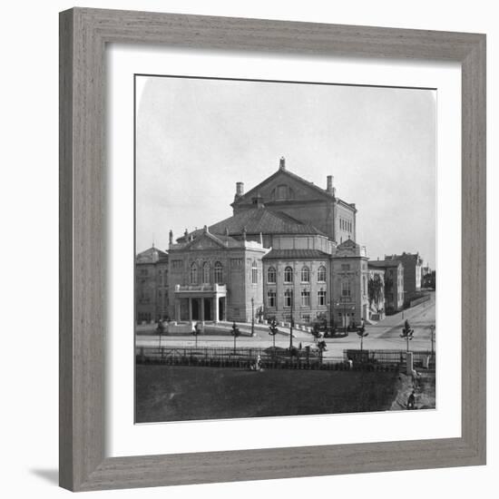 Prinzregenten Theatre, Munich, Germany, C1900-Wurthle & Sons-Framed Photographic Print