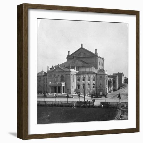 Prinzregenten Theatre, Munich, Germany, C1900-Wurthle & Sons-Framed Photographic Print