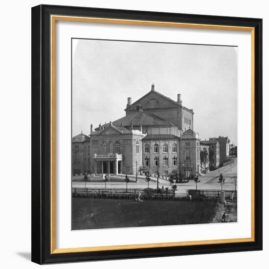 Prinzregenten Theatre, Munich, Germany, C1900-Wurthle & Sons-Framed Photographic Print