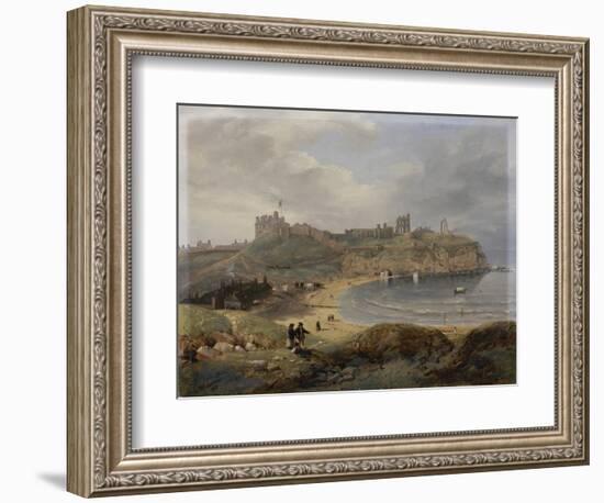 Prior's Haven, Tynemouth, 1845-John Wilson Carmichael-Framed Giclee Print