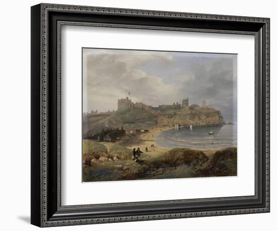 Prior's Haven, Tynemouth, 1845-John Wilson Carmichael-Framed Giclee Print