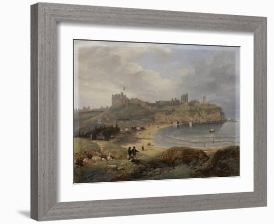 Prior's Haven, Tynemouth, 1845-John Wilson Carmichael-Framed Giclee Print