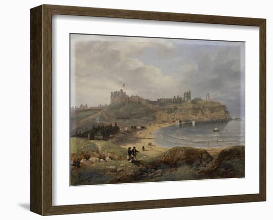 Prior's Haven, Tynemouth, 1845-John Wilson Carmichael-Framed Giclee Print