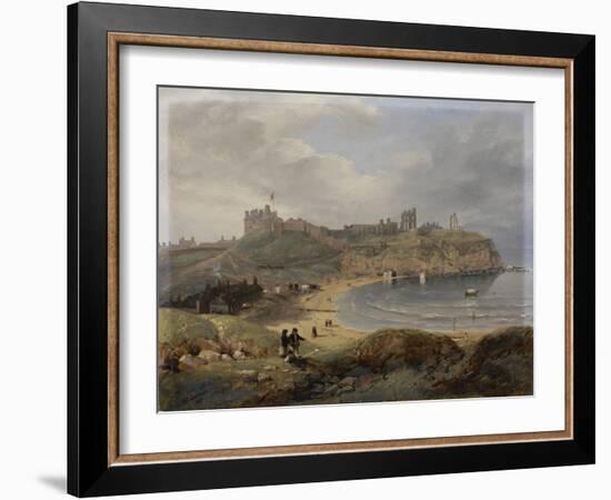 Prior's Haven, Tynemouth, 1845-John Wilson Carmichael-Framed Giclee Print