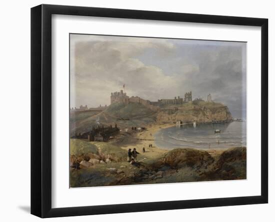 Prior's Haven, Tynemouth, 1845-John Wilson Carmichael-Framed Giclee Print