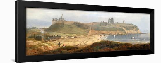 Priory and Castle, Tynemouth-John Wilson Carmichael-Framed Giclee Print