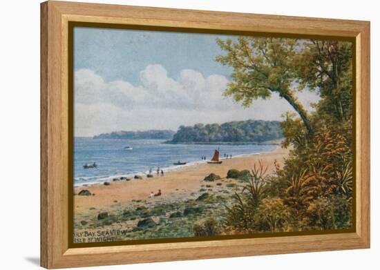 Priory Bay Sea View, Isle of Wight-Alfred Robert Quinton-Framed Premier Image Canvas