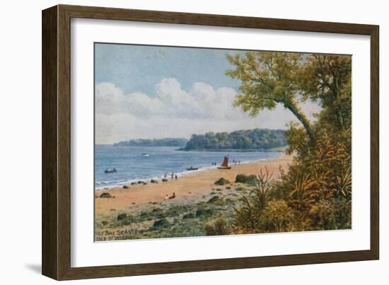 Priory Bay Sea View, Isle of Wight-Alfred Robert Quinton-Framed Giclee Print