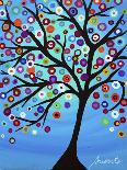 Dancing Tree Of Life-Prisarts-Framed Giclee Print