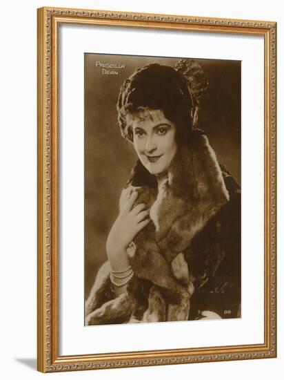 Priscilla Dean, American Stage and Film Actress-null-Framed Photographic Print