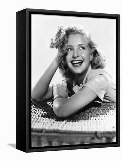 Priscilla Lane-null-Framed Stretched Canvas