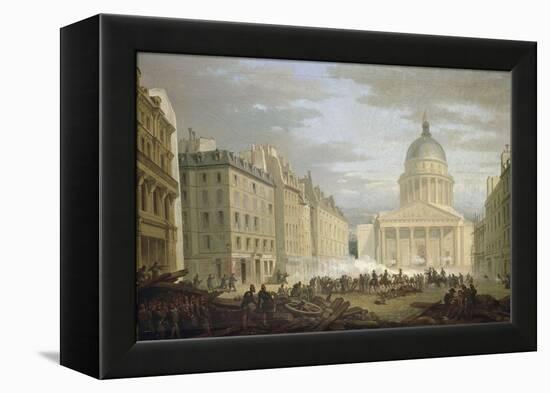Prise du Panthéon, le 24 juin 1848-Nicolas Edward Gabe-Framed Premier Image Canvas