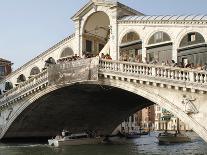 View of the Rialto Bridge on the Grand Canal Built in the Sixteenth Century, Venice, Italy-Prisma-Photographic Print