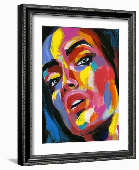 Prismatic Pout I-Annie Warren-Framed Art Print