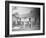 Prison Compound No. 1, Angola, Louisiana, Leadbelly in Foregound-Alan Lomax-Framed Photo