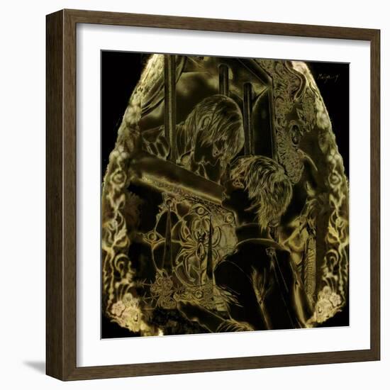 Prison-Meiya Y-Framed Giclee Print