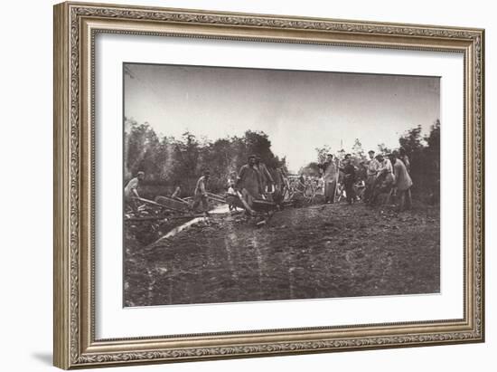 Prisoners at Work, Sakhalin, Russia, 1890S-Innokenty Ignatievich Pavlovsky-Framed Giclee Print