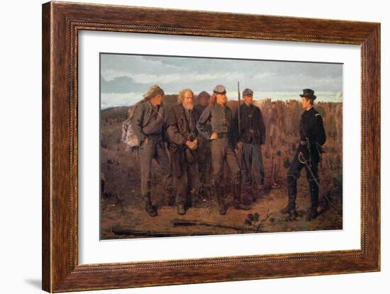 Prisoners from the Front, 1866-Winslow Homer-Framed Giclee Print