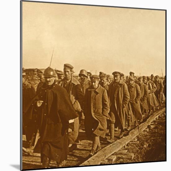 Prisoners of war, c1914-c1918-Unknown-Mounted Photographic Print