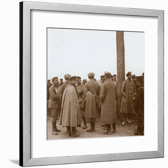 Prisoners, Route de l'Epine, France, c1914-c1918-Unknown-Framed Photographic Print