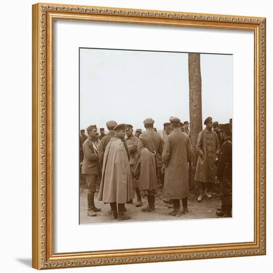 Prisoners, Route de l'Epine, France, c1914-c1918-Unknown-Framed Photographic Print