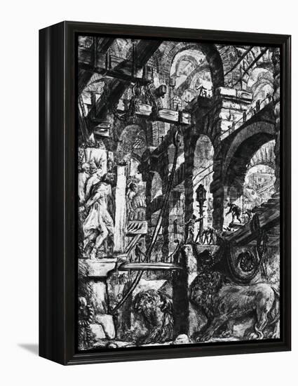 Prisons of Invention-Giovanni Battista Piranesi-Framed Premier Image Canvas