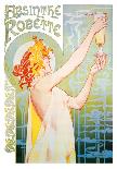 Reproduction of a Poster Advertising 'Robette Absinthe', 1896-Privat Livemont-Giclee Print