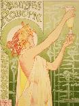 Reproduction of a Poster Advertising 'Robette Absinthe', 1896-Privat Livemont-Giclee Print