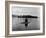 Private Island, Young Couple Embracing on a Small Rock Protruding from the Waters of Lake George-Nina Leen-Framed Photographic Print