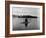 Private Island, Young Couple Embracing on a Small Rock Protruding from the Waters of Lake George-Nina Leen-Framed Photographic Print