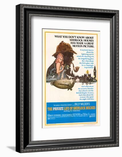 Private Life of Sherlock Holmes-null-Framed Photo