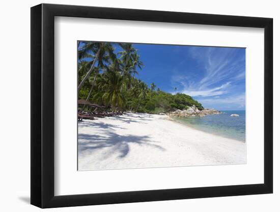 Private Secluded Beach Fringed by Palm Trees at the Silavadee Pool Spa Resort Near Lamai-Lee Frost-Framed Photographic Print