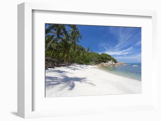 Private Secluded Beach Fringed by Palm Trees at the Silavadee Pool Spa Resort Near Lamai-Lee Frost-Framed Photographic Print