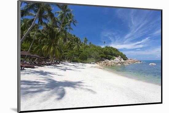 Private Secluded Beach Fringed by Palm Trees at the Silavadee Pool Spa Resort Near Lamai-Lee Frost-Mounted Photographic Print