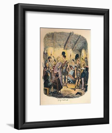 Private Theatres, C1900-George Cruikshank-Framed Giclee Print