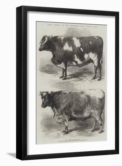 Prize Animals at the Smithfield Club Cattle Show-Harrison William Weir-Framed Giclee Print