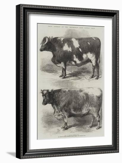 Prize Animals at the Smithfield Club Cattle Show-Harrison William Weir-Framed Giclee Print