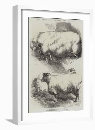 Prize Animals at the Smithfield Club Cattle Show-Harrison William Weir-Framed Giclee Print