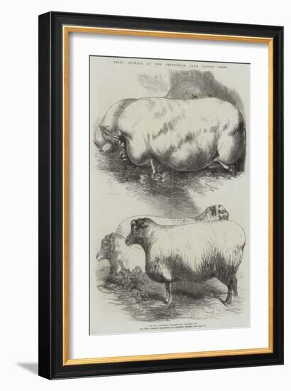 Prize Animals at the Smithfield Club Cattle Show-Harrison William Weir-Framed Giclee Print