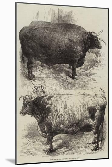 Prize Oxen at the Smithfield Club Cattle Show-Harrison William Weir-Mounted Giclee Print