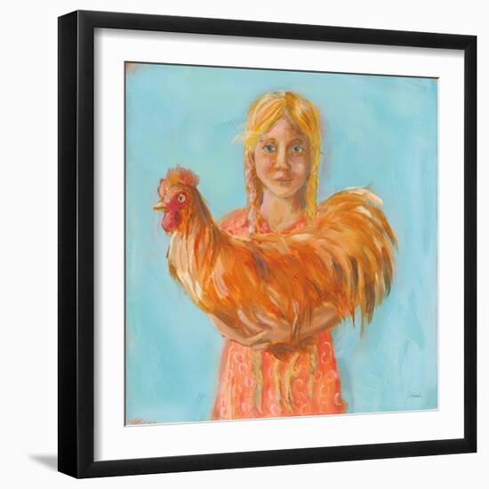 Prize Rooster-Sue Schlabach-Framed Premium Giclee Print