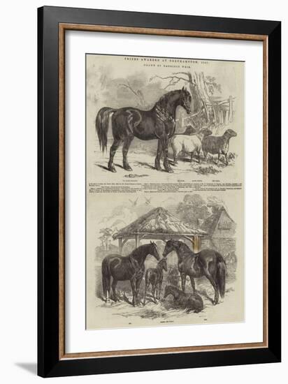 Prizes Awarded at Northampton, 1847-Harrison William Weir-Framed Giclee Print
