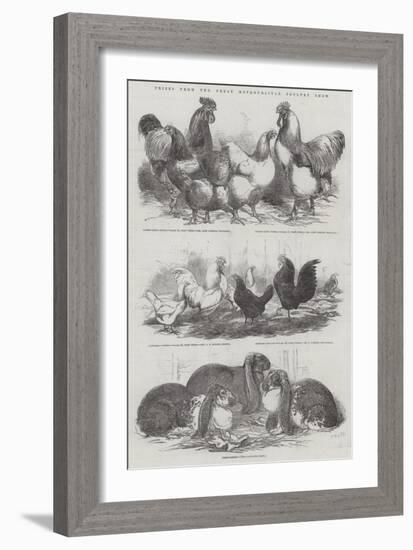 Prizes from the Great Metropolitan Poultry Show-Harrison William Weir-Framed Giclee Print