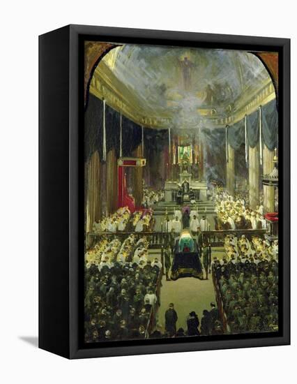 Pro-Cathedral, Dublin, 1922-Sir John Lavery-Framed Premier Image Canvas