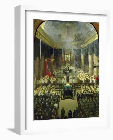 Pro-Cathedral, Dublin, 1922-Sir John Lavery-Framed Giclee Print