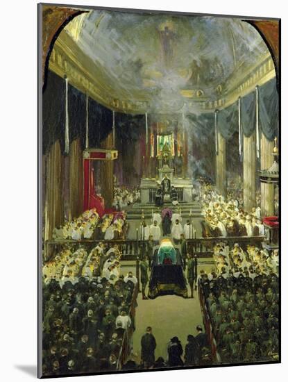 Pro-Cathedral, Dublin, 1922-Sir John Lavery-Mounted Giclee Print