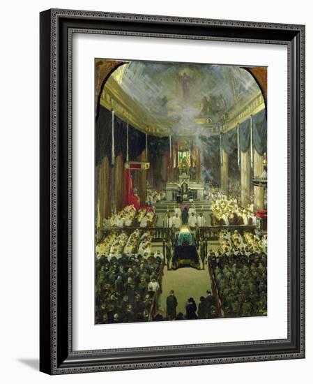 Pro-Cathedral, Dublin, 1922-Sir John Lavery-Framed Giclee Print